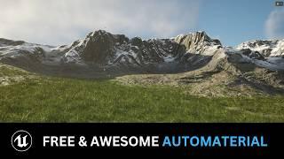 FREE Auto Landscape Material for Unreal Engine 5 - Beginner's Guide