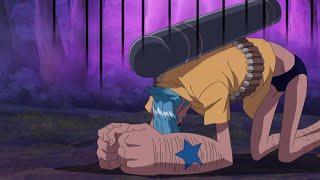 Franky vs. Negative Hollows (Perona's Ghosts). Brought to His Knees by Despair | One Piece Moment