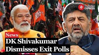 Exit Poll 2024: Karnataka Deputy CM DK Shivakumar Challenges Exit Poll Predictions