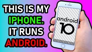 I Installed Android on my iPhone (For Real)