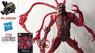 Marvel Legends Series Carnage, Venom: Let There Be Carnage Deluxe Action Figure Review FLYGUYtoys