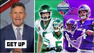 GET UP | Sam Darnold will light up London sky! - Dan Orlovsky breaks NFL Week 5: Vikings vs Jets