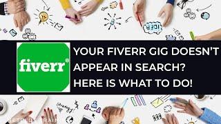 Get Your Fiverr Gigs to Appear in Search Results