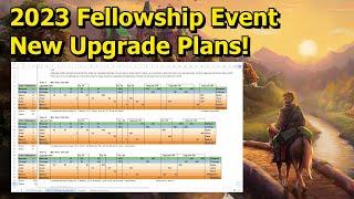 (OUTDATED) Forge of Empires: 2023 Fellowship Event - Upgrade Plans! Complete a town in under a day!