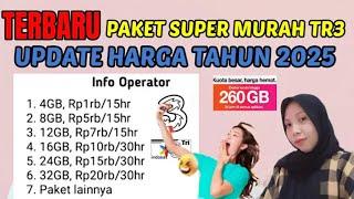 PAKET INTERNET PALING MURAH TRI 2025 || KODE DIAL TRI TERBARU