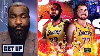 GET UP | We are witnessing NBA's scariest duo! - Perk on LeBron-Luka lead Lakers to 8th straight win