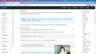 Dart Language Tour - Parameters (Functions)