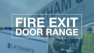 Latham's Steel Security Doors Fire Exit Door Range - Promo Video