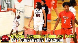 St. Paul Hoopers Face Off! St. Paul Johnson Takes On Highland Park!