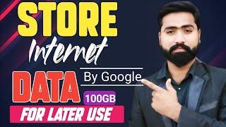 How To Store Internet data from Wifi And Use It later