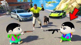 GTA 5 : Shinchan & Pinchan Fight With Franklin in GTA 5 ! (GTA 5 mods)