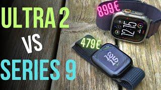 Apple Watch Ultra 2 vs Apple Watch Series 9 Doppelter Preis, doppelt so gut?