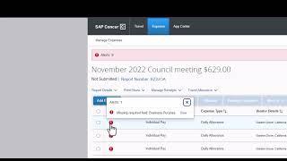 2023 Concur Training Video