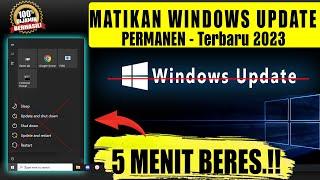 CARA MENONAKTIFKAN UPDATE WINDOWS 10 TERBARU 2023 | MENGHILANGKAN UPDATE AND SHUTDOWN WINDOWS 10