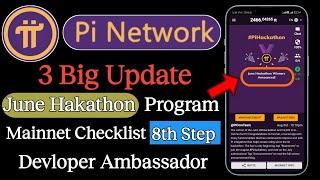 Pi hackathon update | pi migrate to mainnet in queue | pi network new Update | pi new update today