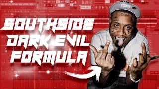 How To Make DARK EVIL Beats  like Southside | 808 Mafia | Step By Step  Silent Cook-up | FL Studio