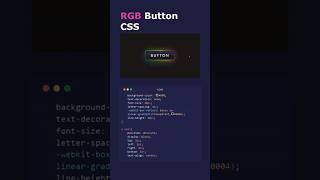 RGB Button Hover Animation HTML CSS only #button #learnhtml5andcss3 #animation #webdesign #shorts