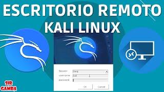  Instalar ESCRITORIO remoto KALI LINUX 