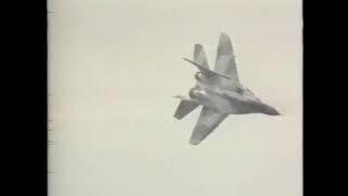 Крушение истребителя МИГ-29 в Ле-бурже 8 июня 1989