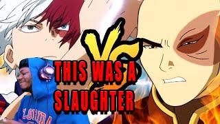 TODOROKI VS ZUKO RAP BATTLE REACTION | RUSTAGE ft. Zach Boucher