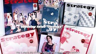 unboxing twice "strategy" albums  step 1, 2, 3, 4, highlight, vinyl target exclusive versions !