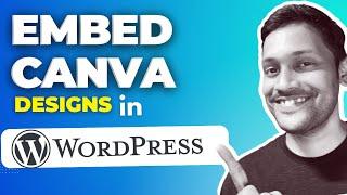 How To EMBED Canva in WordPress (or any website) 