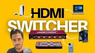 Unboxing and Review of the HDMI Switch 4K 3 in 1!