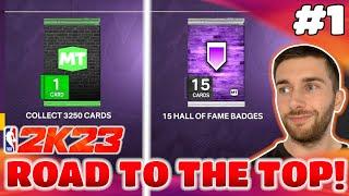 NEW SERIES BEGINS!! ROAD TO THE TOP OF THE COLLECTOR LEVEL!! | NBA 2K23 MYTEAM #1