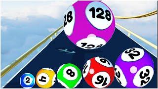 Rolling Doubles - 2048 roll balls - Gameplay Walkthrough -  Max Levels 16-20