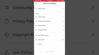 How to clear cache on TikTok?