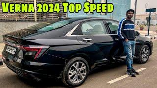 New Verna 2024: Top Speed Test | Loudest Music System