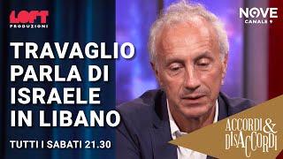 Travaglio parla di Israele in Libano