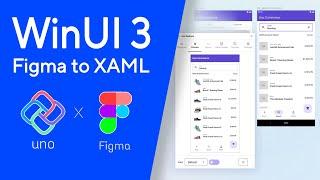 Windows UI 3 : Uno Platform | Figma to XAML
