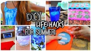 DIY Summer Life Hacks!  2015! | Tatiana Boyd