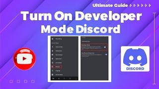 How to turn on developer mode discord 2024