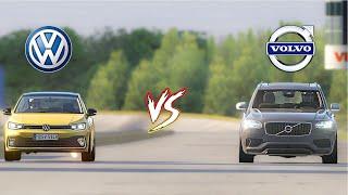 VIRTUS vs XC90 ! DRAG RACE #dragracingcars #virtus #volvo #carracing #assettocorsa #racing #gaming