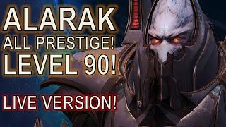 Level 90 Alarak Prestige! ALL Talents! [Starcraft II Co-Op]