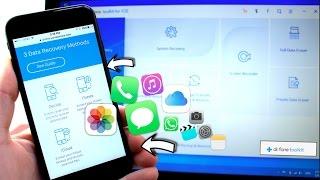 Recover Deleted Pictures, Text Messages, Call history & more iPhone, iPad