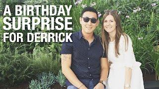 Derrick's Surprise Birthday Trip to London | AMWF