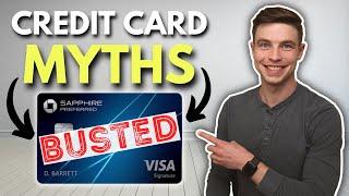 6 Credit Card MYTHS That People FALL FOR