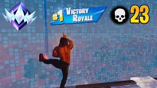 High Kill Solo Ranked Win Full Gameplay (Fortnite Season 3)