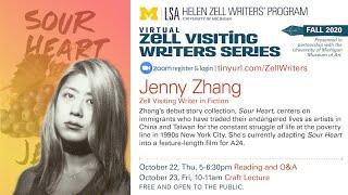 Jenny Zhang Video (Zell Visiting Writers Series)