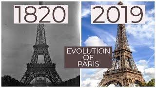 Evolution Of Paris 1820 - 2019