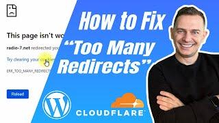 How to Fix Err Too Many Redirects, This page isn't working 2021