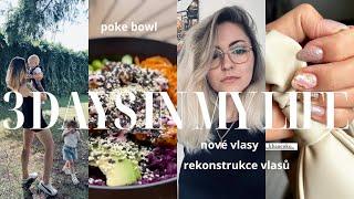 NOVÉ VLASY (vysněné vlasy),  POKE BOWL & HAUL TEMU | VIKTORIE SHUTKO