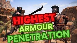 Highest armour penetration build in Conan Exiles Age of War chapter 4 2024
