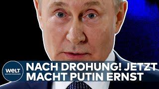 PUTIN MACHT ERNST: Gazprom senkt Gas-Lieferung nach Deutschland durch Nord Stream 1 auf 20 Prozent