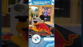 pegawai hotel ngga bisa markirin mobil F1⁉️ #short #shortvideo