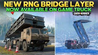 New RNG Bridge Layer Now Available on Game Truck in SnowRunner and  Season 12 Region