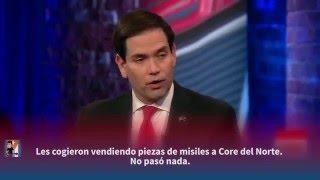Marco Rubio y Ted Cruz hablan de la visita de Obama a Cuba